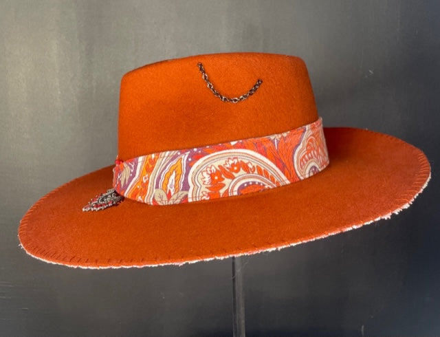 Chapeau BRIQUE MANDALA