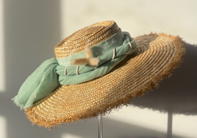 Chapeau VERT D'EAU