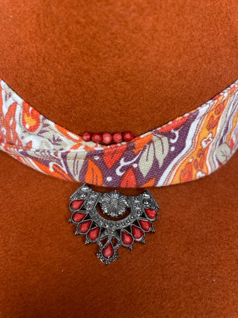 Chapeau BRIQUE MANDALA