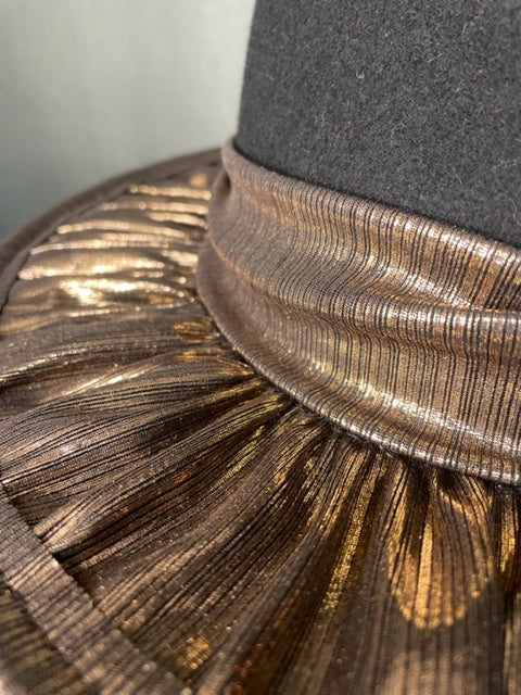 chapeau COUTURE BRONZE