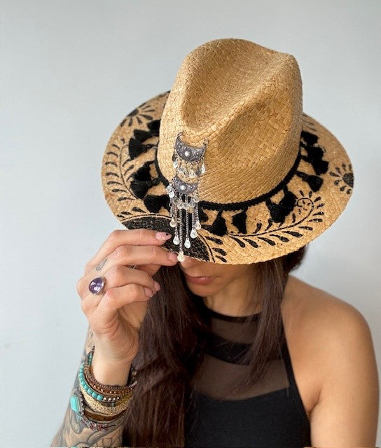 Chapeau PAISLEY NOIR