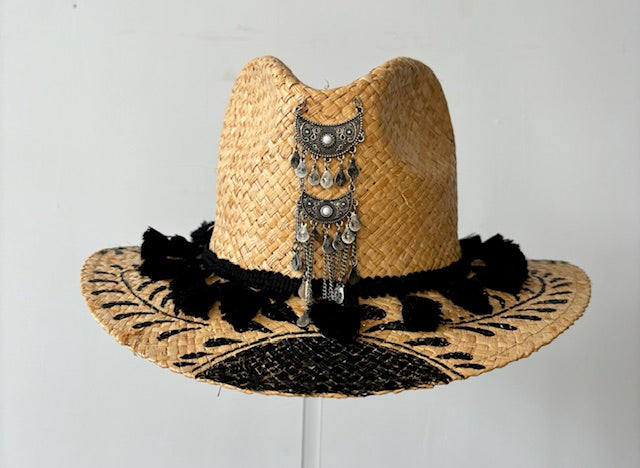 Chapeau PAISLEY NOIR