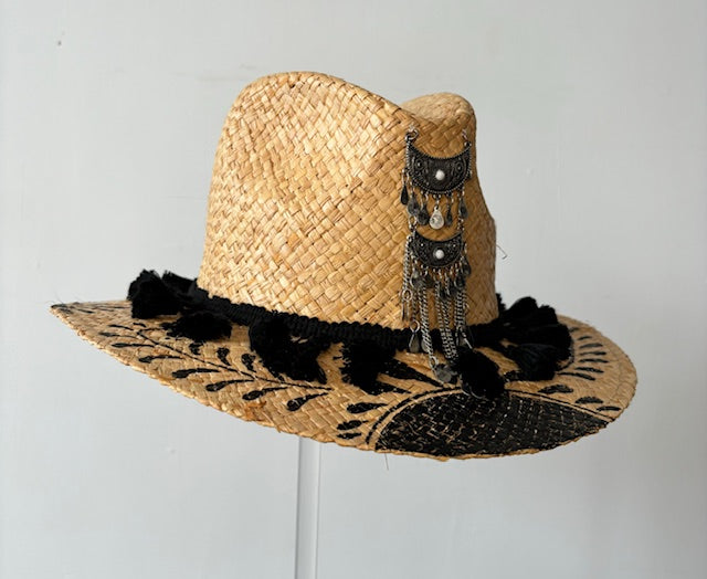 Chapeau PAISLEY NOIR