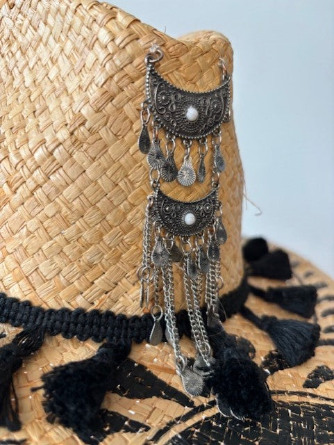 Chapeau PAISLEY NOIR