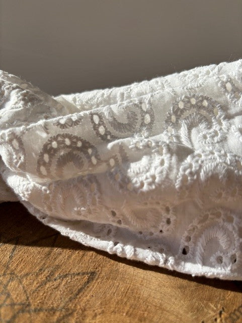Bandeau broderies anglaise
