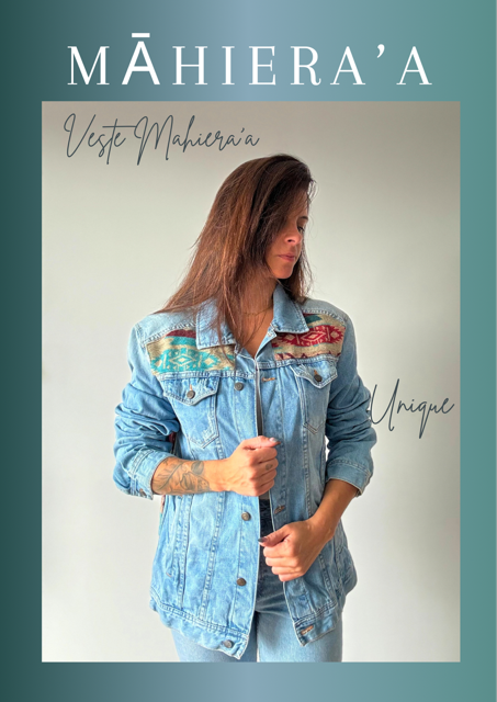 Veste de seconde main customisée