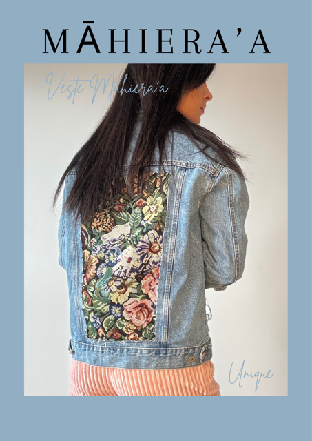 Veste de seconde main customisée