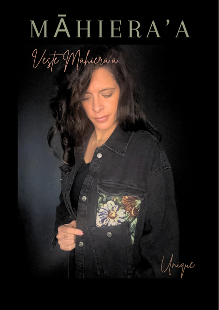 Veste de seconde main customisée