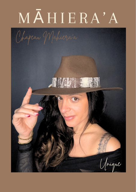 Chapeau MOCHA ET BEIGE