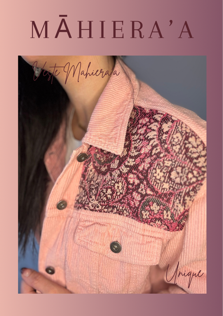 Veste de seconde main customisée