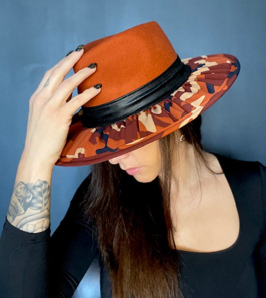 Chapeau COUTURE CAMOUFLAGE