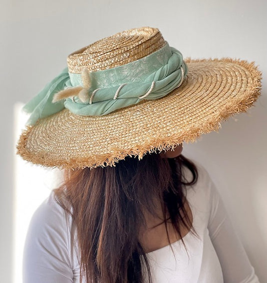Chapeau VERT D'EAU
