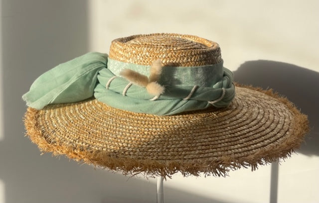 Chapeau VERT D'EAU