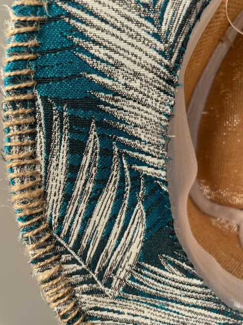 Chapeau FEUILLAGE BLEU