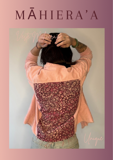 Veste de seconde main customisée