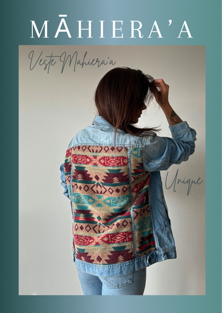 Veste de seconde main customisée