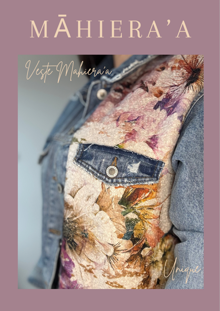 Veste de seconde main customisée
