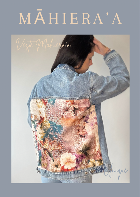 Veste de seconde main customisée