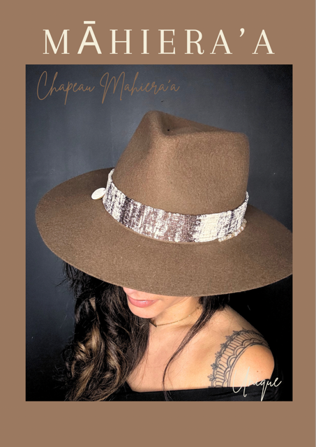 Chapeau MOCHA ET BEIGE