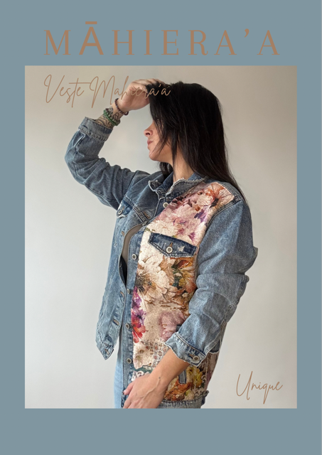 Veste de seconde main customisée