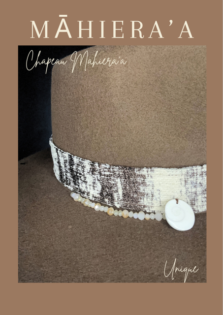 Chapeau MOCHA ET BEIGE